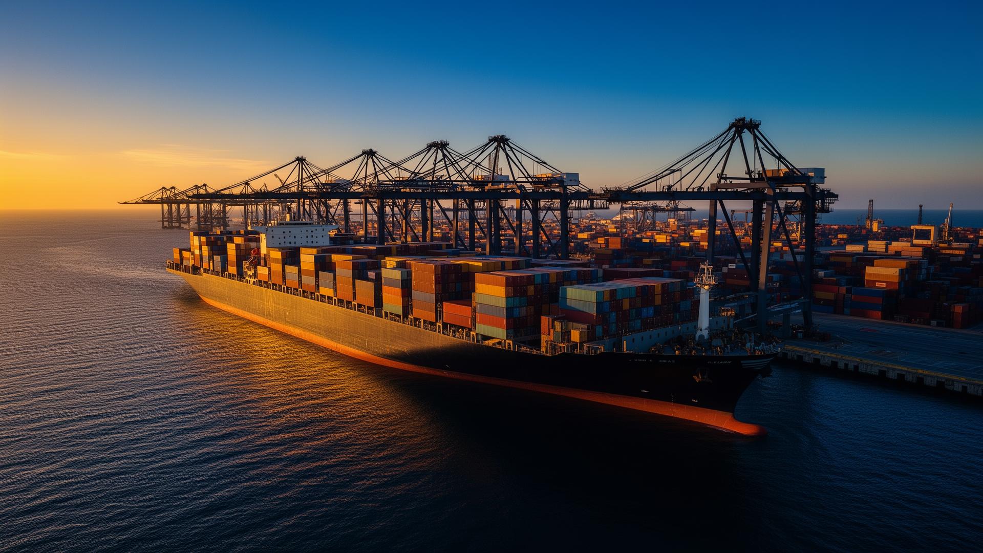 Port operations and global container movement